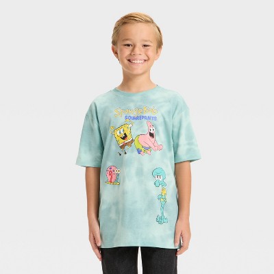 Boys' Spongebob Squarepants Short Sleeve Graphic T-Shirt - Green M