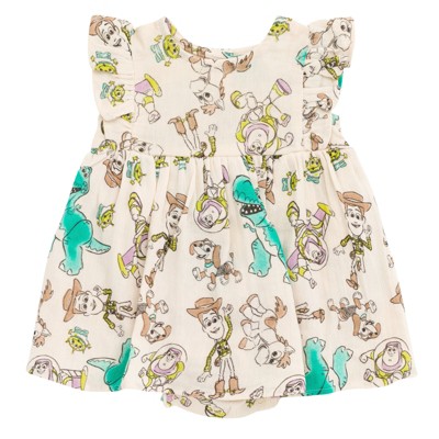 Disney Toy Story Baby Girls Cotton Gauze Matching Family Dress Newborn to Infant
