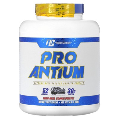 Ronnie Coleman Signature Series, Pro Antium, Double Chocolate Cookie, 5 lb (2.3 kg)