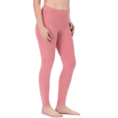 ROCKY High Waisted Yoga Leggings, 28" inseam - FULL, Workout Running Activewear Tummy Control Leggings for Women (28" inseam Full, Barbie PInk XS)