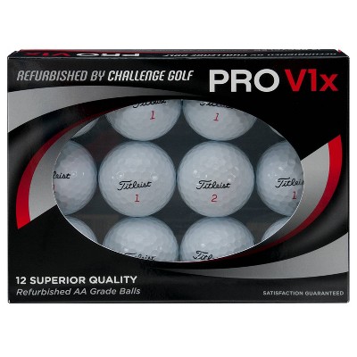 Refurbished Titleist PRO V1xAA Golf Balls 12pk - Target Certified Refurbished