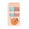 Blogilates Booty Resistance Bands 2pk - Peach Orange/Blue: Elastic Medium & Light Flat Bands - 2 of 4