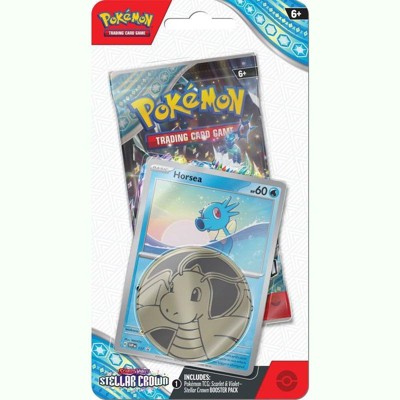 Pokemon Scarlet & Violet Stellar Crown Checklane Blister | Horsea