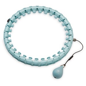 Gaiam Weighted Fitness Hoop: Exercise Chart, ABS Material, Abdominal & Core Workout - 1 of 4