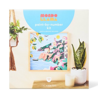 Coastal Paint-By-Number Craft Kit - Mondo Llama™