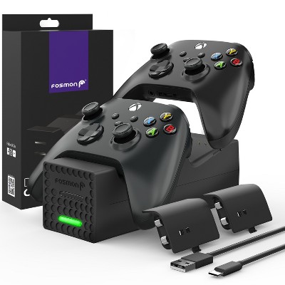 Fosmon for Xbox S Xbox X Controller Charger Station, Xbox X Charging Station Dock for Xbox Series X S