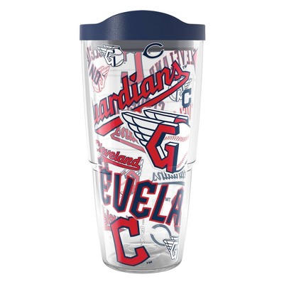 MLB Cleveland Guardians Classic Tumbler with Lid - 24oz