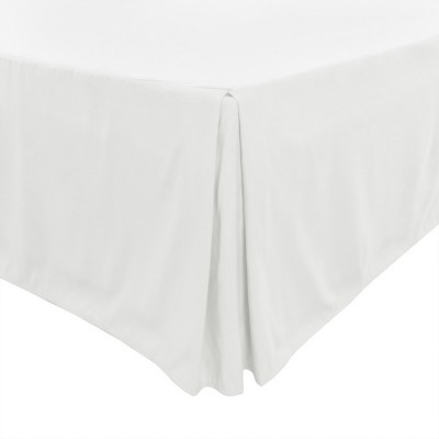 PiccoCasa Polyester Classic Pleated Tailored Styling Dust Ruffled Bed Skirts 14" 1 Pc