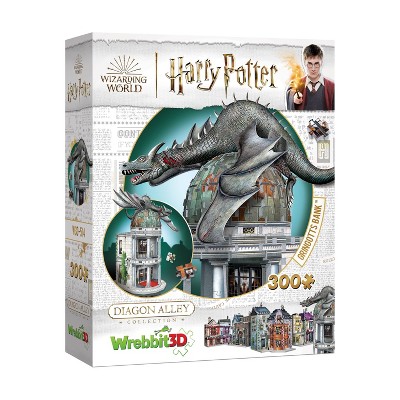 Harry Potter Diagon Alley Collection - Gringotts Bank 3D Puzzle 300pc