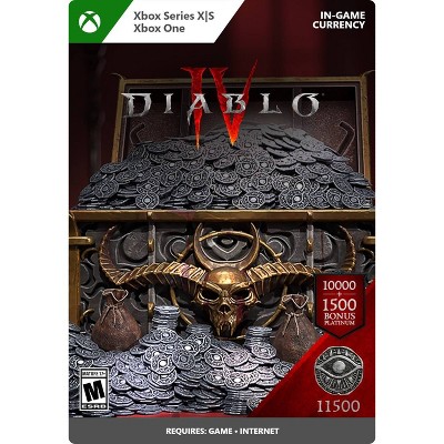 Diablo IV 11,500 Platinum - Xbox Series X|S/Xbox One (Digital)