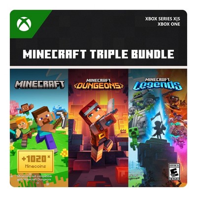 Minecraft Triple Bundle - Xbox Series X|S/Xbox One (Digital)