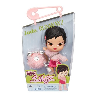 Bratz 8" Babyz Runwayz Jade Collectible Fashion Doll with Real Fashions