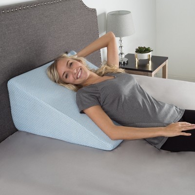 Hastings Home High Wedge Pillow for Sleeping with Snoring, Back Pain, and Acid Reflux