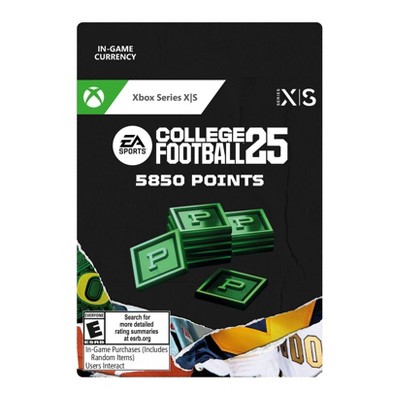 College Football 25: 5850 Points - Xbox Series X/S (Digital)