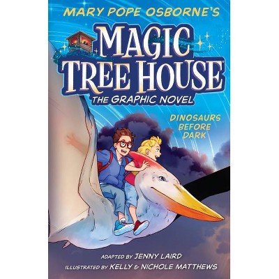 Dinosaurs Before Dark Graphic Novel - (Magic Tree House) by Mary Pope Osborne