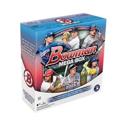 2025 Topps MLB Bowman Baseball Trading Card Mega Box