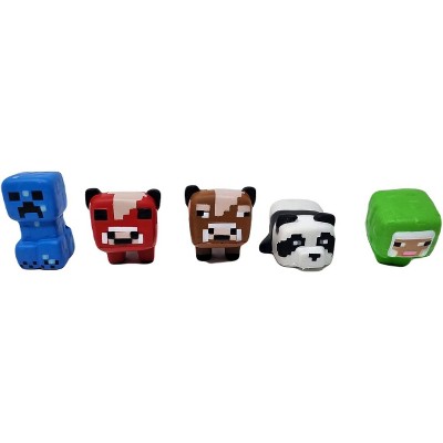 Just Toys Minecraft 5 Piece SquishMe Series 2 Collectors Box