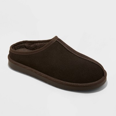 Men's Cruz Genuine Suede Clog Slippers - Goodfellow & Co™