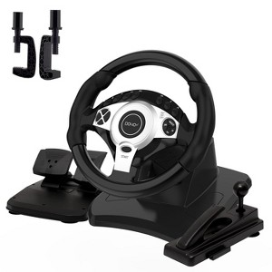 NBCP Racing Wheel with 270/900° Rotation, PC Steering Wheel with Pedals, Dual-Motor Vibration & Gear Shifter for Xbox Series X|S - 1 of 3