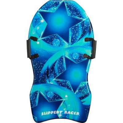 Slippery Racer Downhill Adults and Kids Foam Toboggan Snow Sled with Handles, 36"