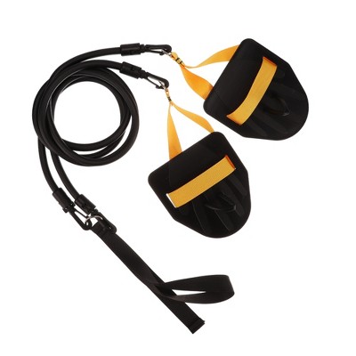 Unique Bargains Swimming Arm Strength Training for Land Swimming Training Black 1 Pc