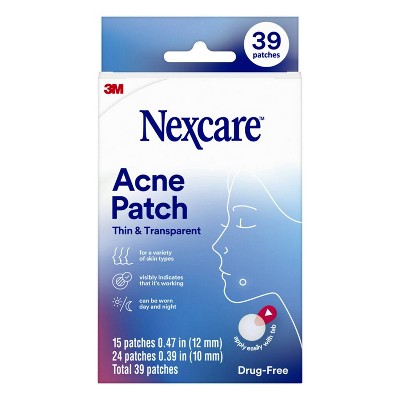 Nexcare Thin & Transparent Acne Patches - 39ct