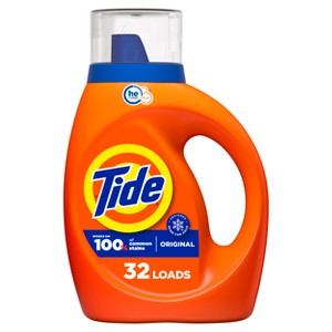 Tide Original HE Compatible Liquid Laundry Detergent Soap - 1 of 4