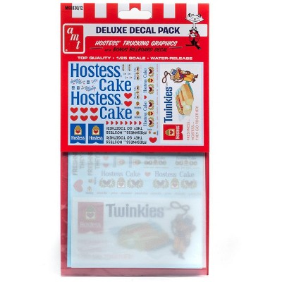 "Hostess" Trucking Decals with Bonus Billboard Decal for 1/25 Scale Models by AMT