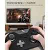 Fosmon [2 Pair / 4 Pcs] For Nintendo Switch Thumb Grips, Switch Joycon Grip, Silicone PS5 Controller Thumb Grips For Xbox One X S PS3 PS4, Black - 2 of 3