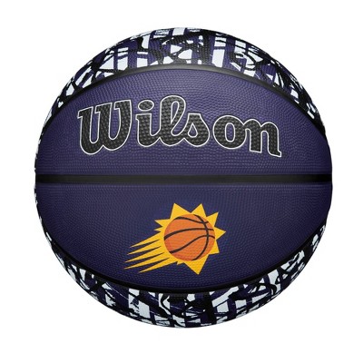 NBA Phoenix Suns Graffiti Basketball: Composite Shell, 27.5" Size, All Ages