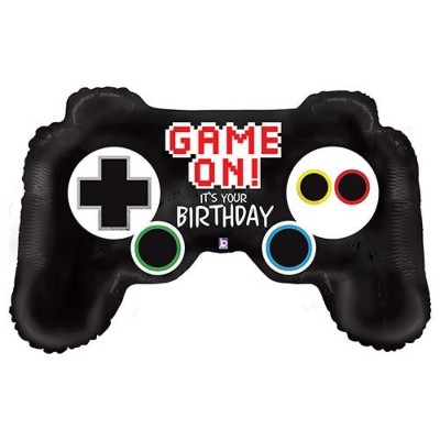 LOONBALLOON 36" Game Controller Balloon - Gamer Birthday Party