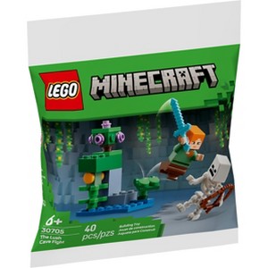 LEGO Minecraft The Lush Cave Fight Building Toy 30705 - 1 of 4