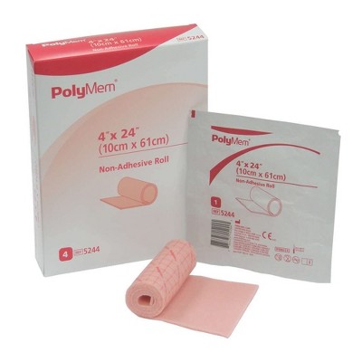 PolyMem Non-Adhesive Foam Dressing No Border Sterile