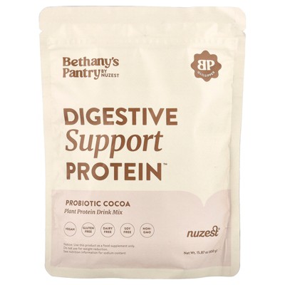 Nuzest Bethany's Pantry, Digestive Support Protein™, Probiotic Cocoa, 15.87 oz (450 g)