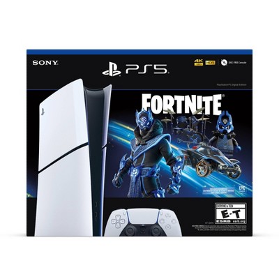 PlayStation 5 Digital Console Fortnite Cobalt Star Bundle