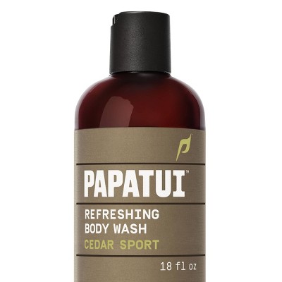 Papatui Refreshing Men's Body Wash Cedar Sport - 18 fl oz