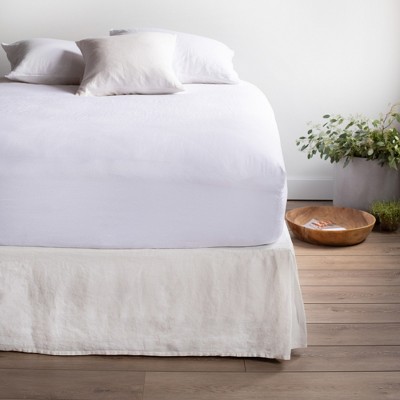 100% French Linen Bedskirt | BOKSER Home