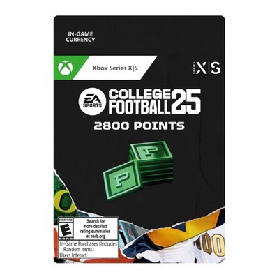 College Football 25: 2800 Points - Xbox Series X/S (Digital)