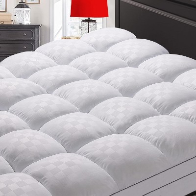 Aghana Digitals Queen Mattress Pad Cover for Back Pain with Deep Pocket