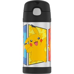 Thermos Kids' 12oz Stainless Steel FUNtainer Water Bottle with Bail Handle - 1 of 4