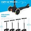 Best Choice Products Kids Mini Kick Scooter Toy w/ Light-Up Wheels and Height Adjustable T-Bar - 2 of 4