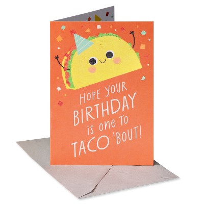 Birthday Card Animated Taco