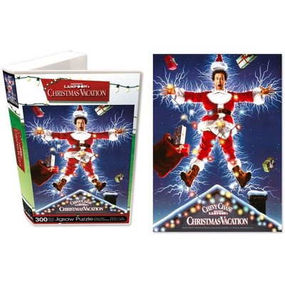 Aquarius Puzzles Christmas Vacation 300 Piece VHS Box Jigsaw Puzzle