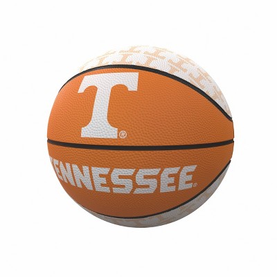 NCAA Tennessee Volunteers Repeating Logo Mini-Size Basketball: Rubber Shell, All Ages