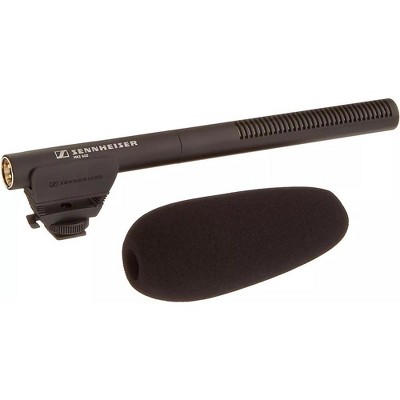 SENNHEISER Professional Shotgun Microphone with XLR-3 to 3.5mm Connector for Video Camera/Camcorder, Black