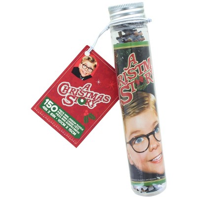 Aquarius Puzzles A Christmas Story 150 Piece Micro Jigsaw Puzzle In Tube